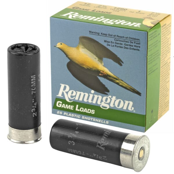 Remington Game Load 12 Gauge 2.75" 1 oz 7.5 Shot 25 Per Box