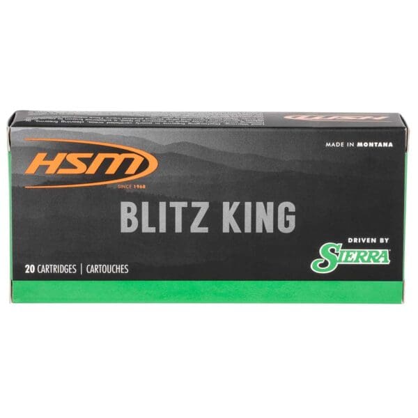 HSM 2225020N Varmint  22-250 Rem 55 gr Sierra BlitzKing 20 Per Box/ 25 Case