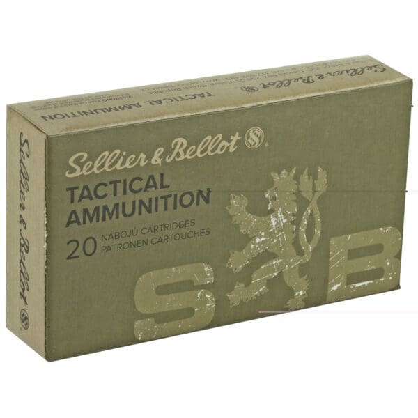 Sellier & Bellot SB308A .308 Win 147 gr Full Metal Jacket 20 Per Box - Image 2