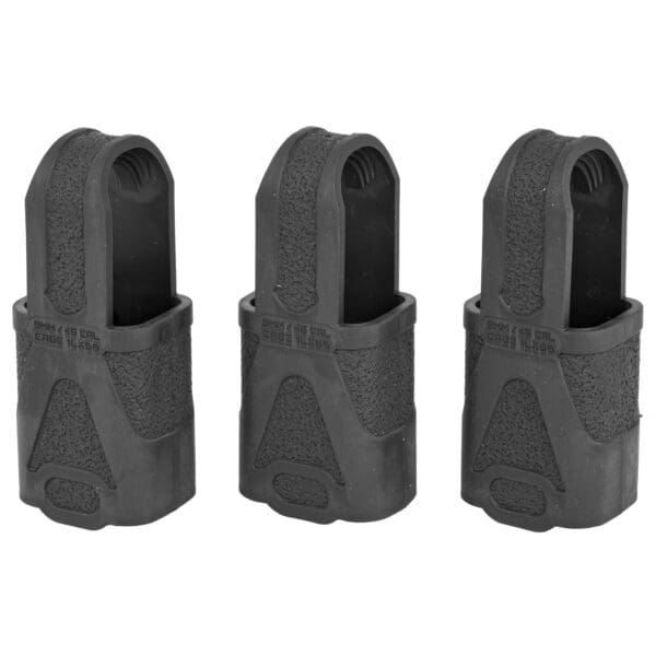 Magpul MAG003-BLK Original Magpul  Made of Rubber w/ Black Finish for 9mm Subgun Mags/ 3 Per Pack - Image 2