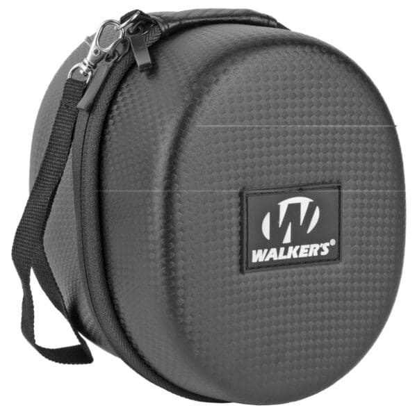 Walker's GWPREMSC Muff Protective Case  Black EVA Includes Detachable Nylon Lanyard