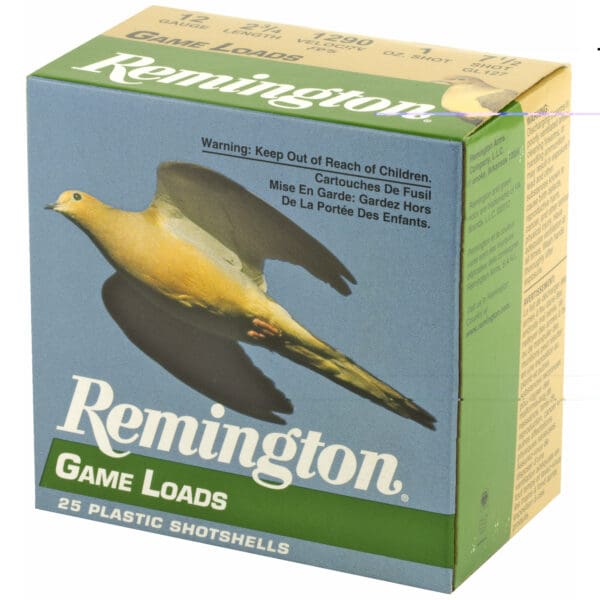 Remington Game Load 12 Gauge 2.75" 1 oz 7.5 Shot 25 Per Box - Image 3
