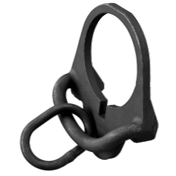 Magpul MAG500-BLK ASAP Sling Attachment AR-15/M4 Compatible w/ Mil-Spec & Commercial Buffer Tubes Black Steel Ambidextrous