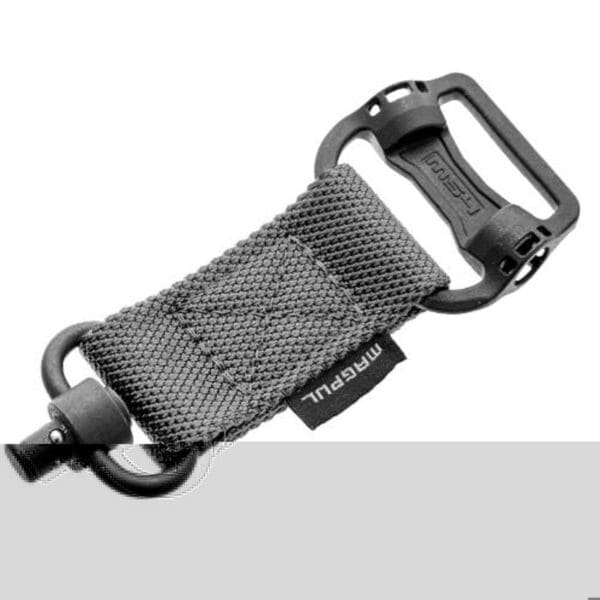 Magpul MAG519-GRY MS1/MS4 Sling Adapter made of Steel with Maganese Phosphate Stealth Gray Finish Polymer Hardware Nylon 1.25" Webbing & Two to One-Point Design for AR-15 M4 M16 AK-Platform & AKM