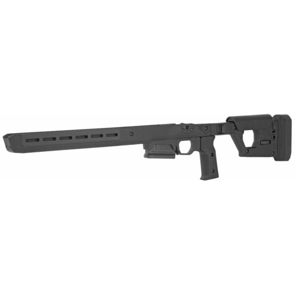Magpul MAG997-BLK Pro 700 Stock Fixed w/Aluminum Bedding Black Synthetic for Remington 700 SA - Image 3