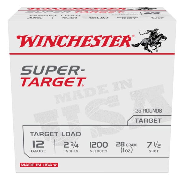 Winchester TRGT12007 Super-Target Light 12 Gauge 2.75" 1 oz 7.5 Shot 25 Per Box - Image 3