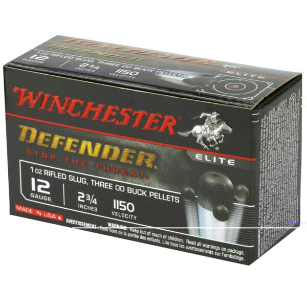 Winchester Ammo S12PDX1 12 Gauge 2.75" 1 oz Rifled Slug 3 Plated 00 Buck Shot 10 Per Box - Image 3