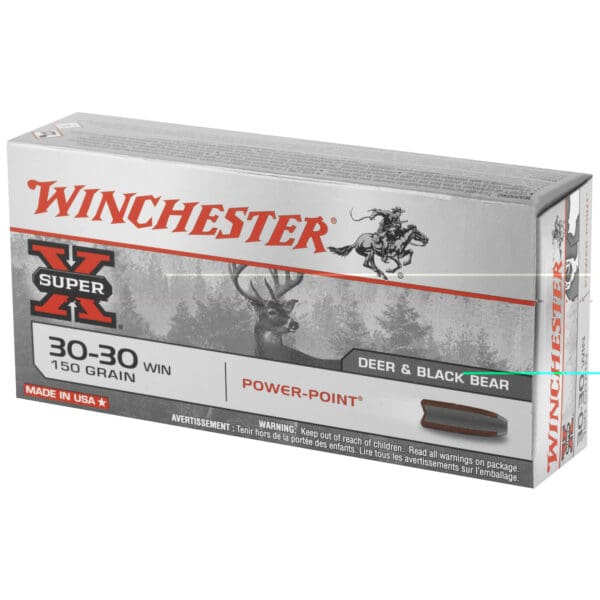 Winchester Ammo X30306 .30-30 Win 150 gr Power-Point 20 Per Box - Image 3