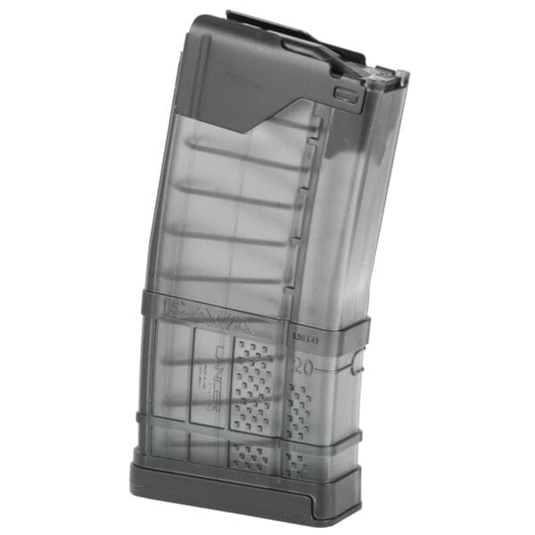 Lancer 999000232002 L5AWM  Smoke Detachable 20rd 223 Rem/300 Blackout/5.56x45mm NATO for AR-15 - Image 2