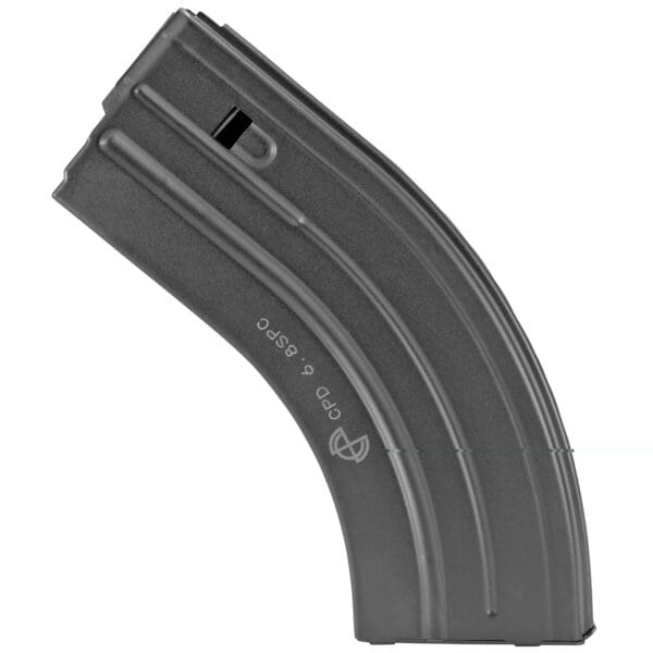 DuraMag 2868041207CPD SS 28rd 22 Nosler/6.8 SPC for AR-15 Black