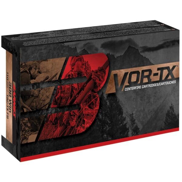 Barnes Bullets 21548 VOR-TX .300 Blackout 110 gr TAC-TX Flat Base 20 Per Box