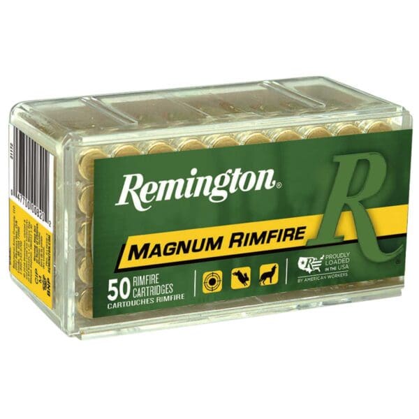 Remington 21172 Magnum .22 WMR 40 gr Pointed Soft Point 50 Per Box