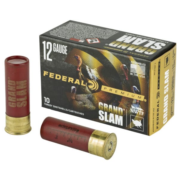 Federal PFCX156F5 Premium Grand Slam 12 Gauge 2.75" 1 1/2 oz 5 Shot 10 Per Box