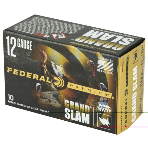 Federal PFCX156F5 Premium Grand Slam 12 Gauge 2.75" 1 1/2 oz 5 Shot 10 Per Box - Image 3