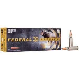 Federal P300WSMB Premium .300 WSM 180 gr Nosler Partition 20 Per Box