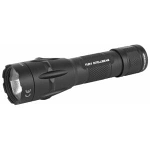 SureFire FURYIBDF Fury Intellibeam Dual Fuel  Black Anodized 15-1500 Lumens White LED