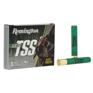 Remington 28069 Premier TSS Turkey 410 Gauge 3" 13/16 oz Tungsten 9 Shot 5 Per Box