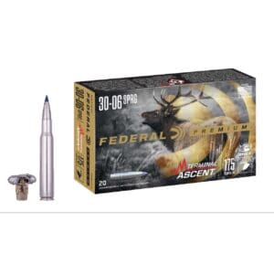 Federal P3006TA1 Premium .30-06 Springfield 175 gr Terminal Ascent 20 Per Box