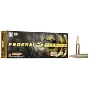 Federal P300WSMF Premium .300 WSM 180 gr Barnes TSX 20 Per Box