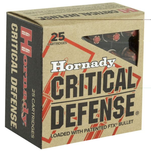Hornady 90060 Critical Defense  32H&RMag 80gr Hornady Flex Tip eXpanding 25 Per Box/10 Case - Image 2