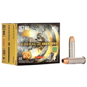 Federal P357XB1 Premium .357 Mag 140 gr Barnes Expander BRX 20 Per Box