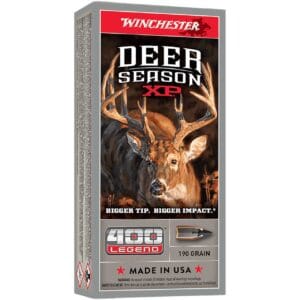 Winchester Ammo X400DS .400 Legend 190 gr Deer Season XP 20 Per Box