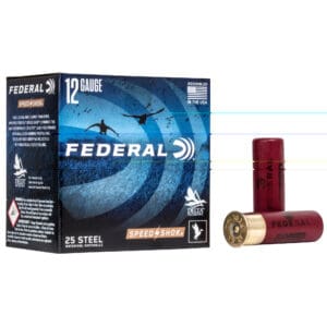 Federal WF1422 Speed-Shok 12 Gauge 3" 1 1/ 4oz 2 Shot 25 Per Box