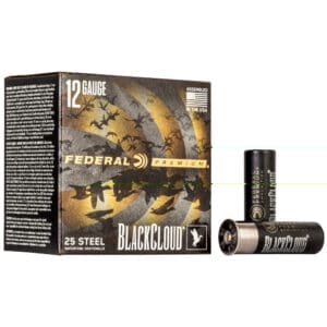 Federal PWBX1424 Black Cloud FS 12 Gauge 3" 1 1/4 oz 4 Shot 25 Per Box