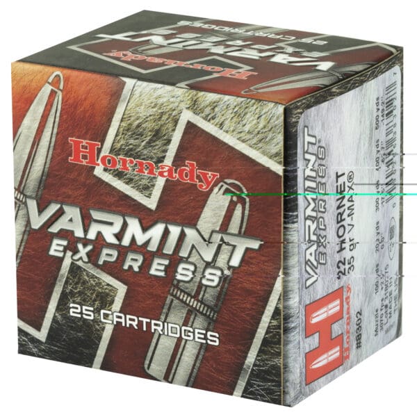 Hornady 8302 Varmint Express .22 Hornet 35 gr Hornady V Max 25 Per Box - Image 3