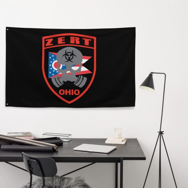 ZERT OHIO STATE TROOP FLAG