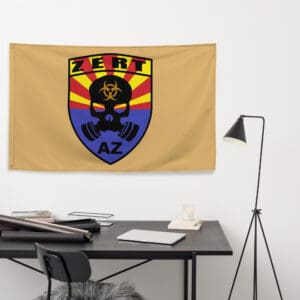 ZERT ARIZONA STATE TROOP FLAG