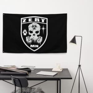 ZERT MINNESOTA STATE TROOP FLAG