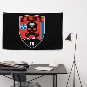 ZERT TENNESSEE STATE TROOP FLAG