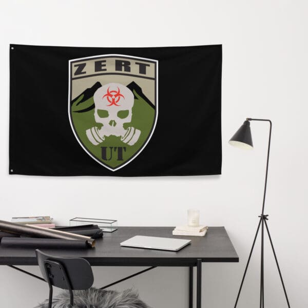 ZERT UTAH STATE TROOP FLAG