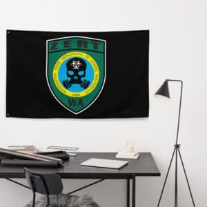 ZERT WASHINGTON STATE TROOP FLAG