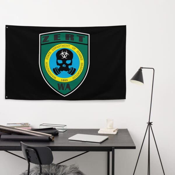 ZERT WASHINGTON STATE TROOP FLAG