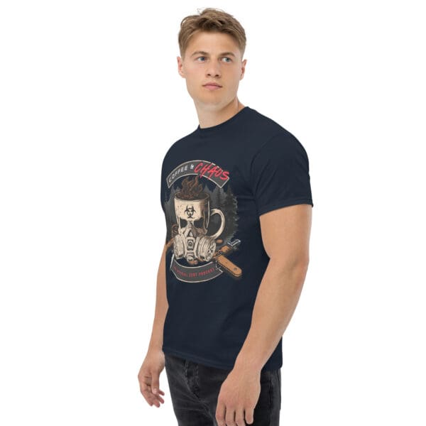 Coffee & Chaos Podcast T Shirt - Image 10