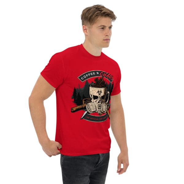 Coffee & Chaos Podcast T Shirt - Image 18