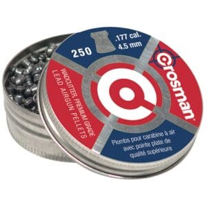Crosman 6177 Wadcutter .177 Lead 250 Per Tin