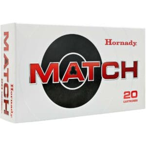 Hornady 8105 Match .308 Win 178 gr Boat Tail Hollow Point 20 Per Box