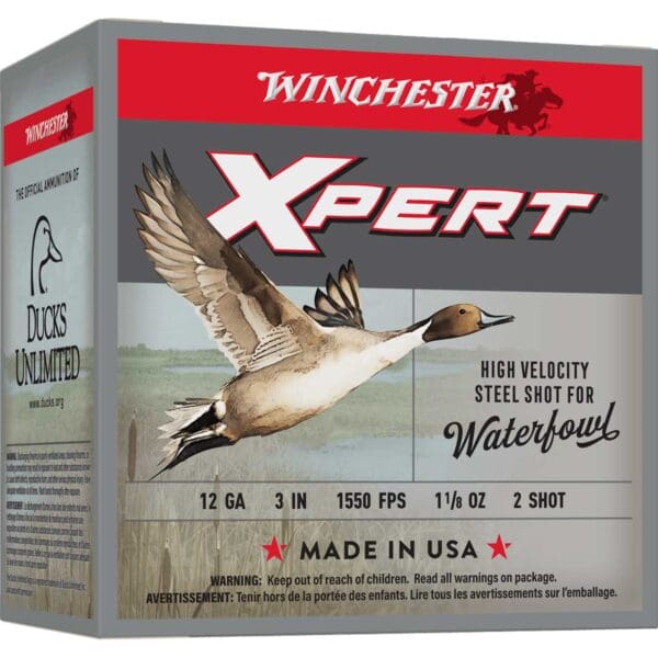 Winchester WEX1232 Super-X Xpert High Velocity 12 Gauge 3" 1 1/8 oz 2 Shot 25 Per Box