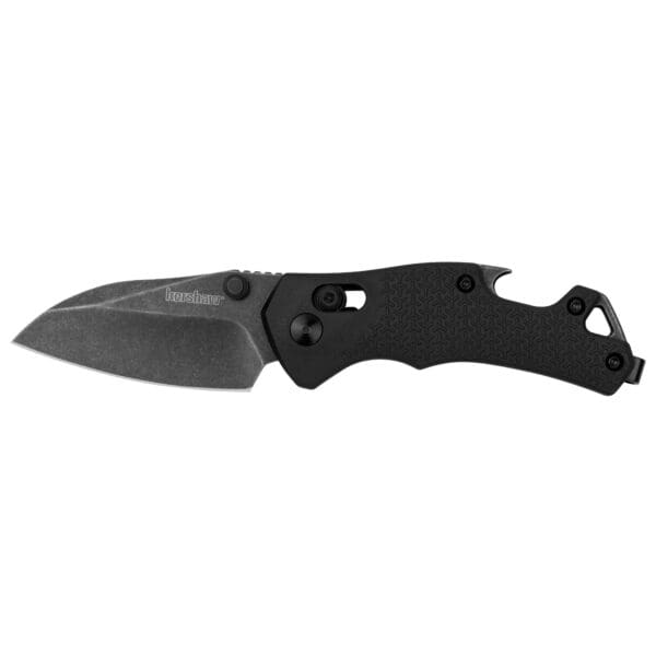 Kershaw 8337 Craze  EDC 2.35" Folding Reverse Tanto Plain Blackwash