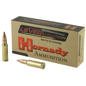 Hornady 82240 LEVERevolution .338 Marlin Express 200 gr Flex Tip eXpanding 20 Per Box