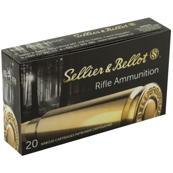 Sellier & Bellot SB308C Rifle  308Win 180gr Soft Point 20 Per Box/25 Case - Image 2