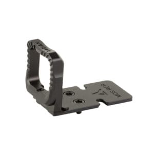 Radian Weapons H0018 Guardian Optic Guard  Black Frame Compatible w/Glock MOS Trijicon RCR Footprint