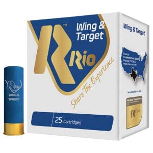 Rio Ammunition WT2875 Wing & Target 12 Gauge 2.75" 1oz 7.5 Shot 25 Per Box