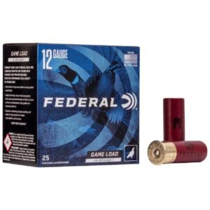 Federal H1264 Game-Shok High Brass 12 Gauge 2.75" 1 1/4oz 4 Shot 25 Per Box