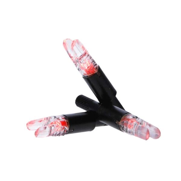 NAP NAPILLNXRD3PK Thunderglo Illuminated Nock Crossbow Red Half Moon/ 3 Pack