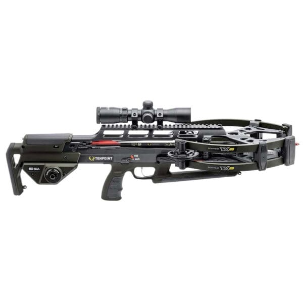 Tenpoint CB250041849 TX28 Moss Green Draw Weight 250 28" Long