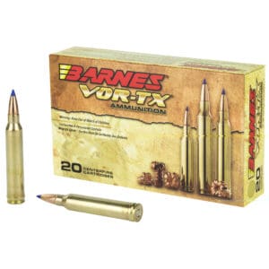 Barnes Bullets 21537 VOR-TX .300 Win Mag 165gr Tipped TSX Boat Tail 20 Per Box
